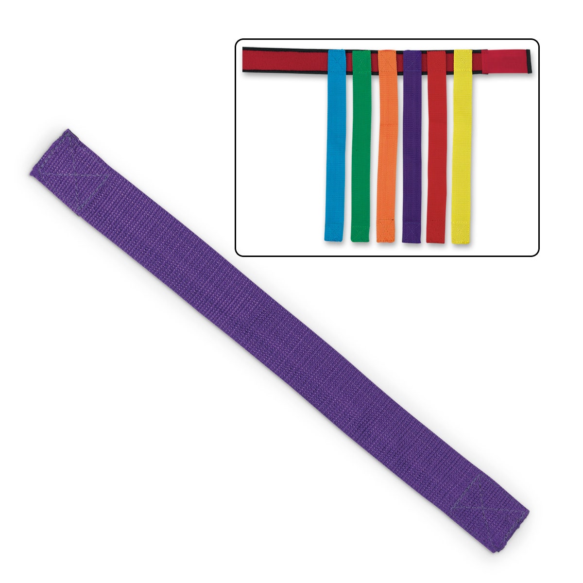 PE08758-Nasco Super Flag, 12 in. - Purple