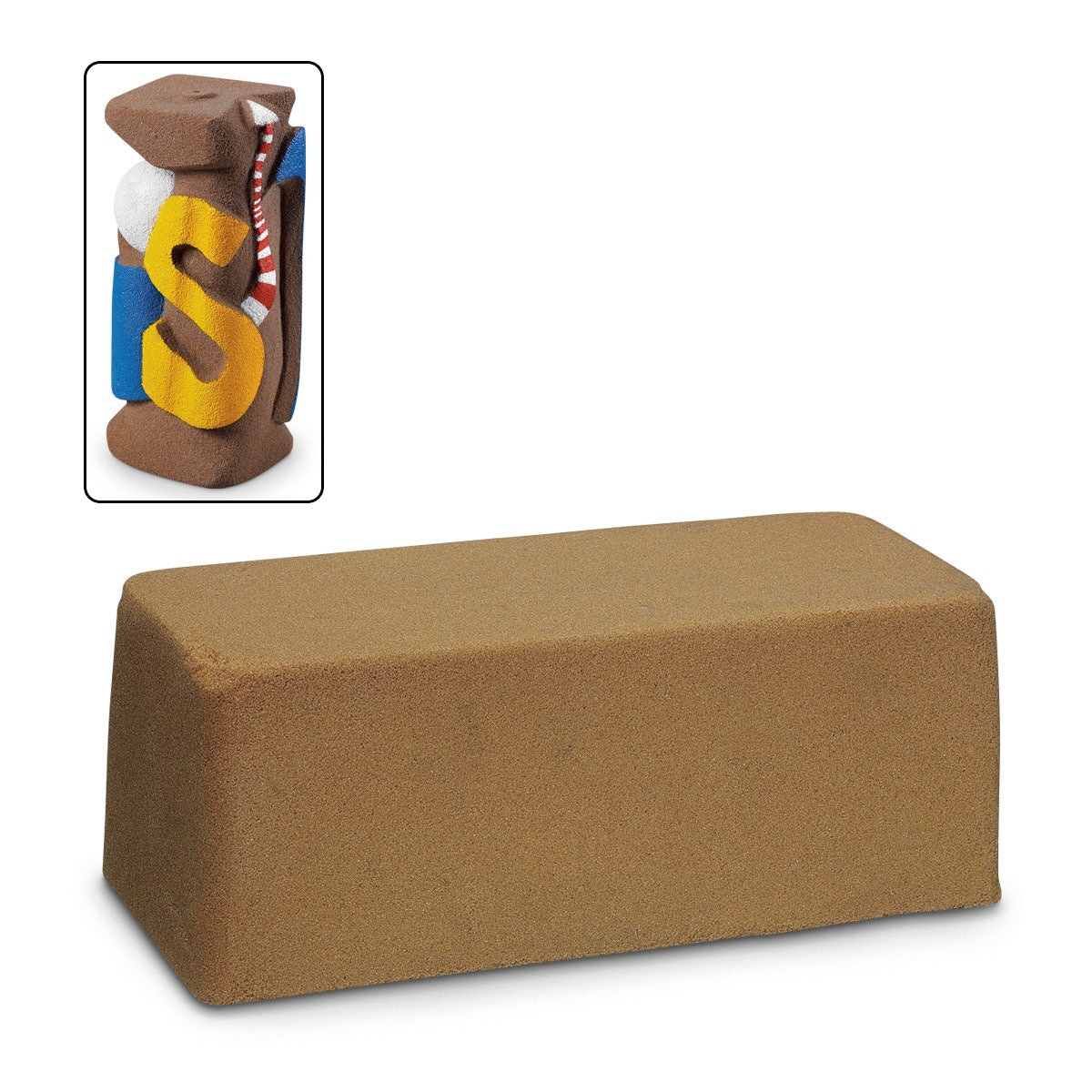 0300758-Sand Block - 8 in. x 3-1/4 in. x 3-1/4 in.