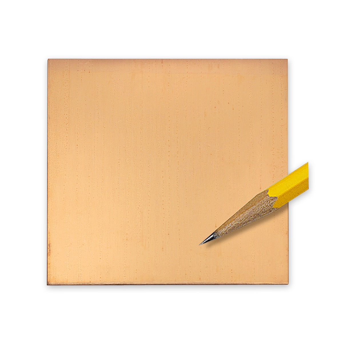 0400924(K)-Flat Copper Square - 3 in.
