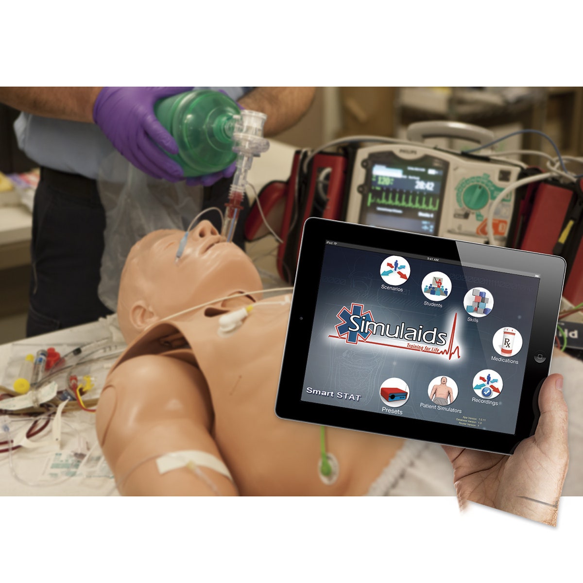 101-8001-Simulaids® SMART STAT with iPad®* Control and Options