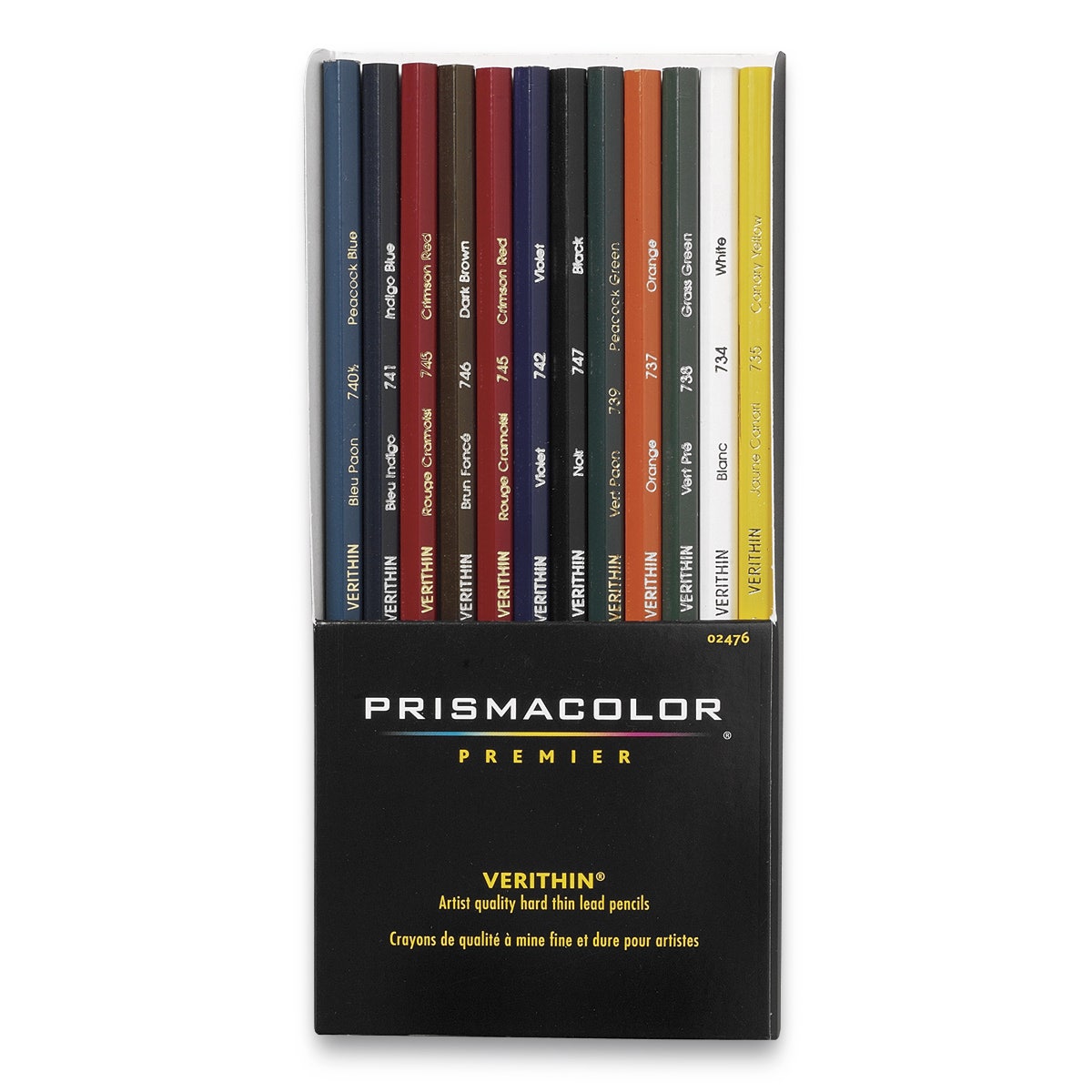 X00001100646-PRISMACOLOR Verithin Colored Pencils - Assorted