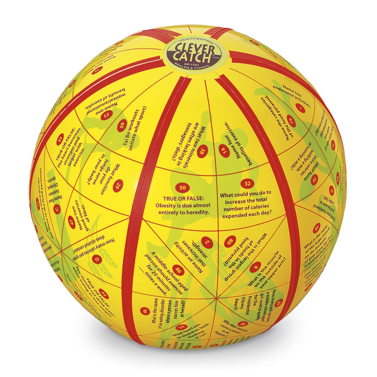 PE05358-Clever Catch® Exercise Ball - 24 in. Diameter