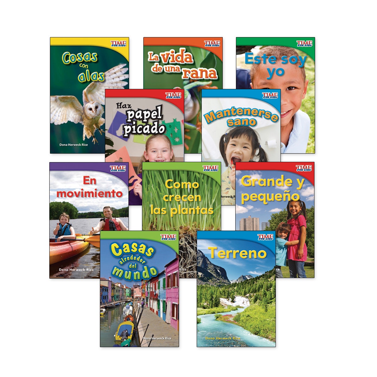 1507180-TIME for Kids® Nonfiction Readers Spanish Set 2, Grade 1