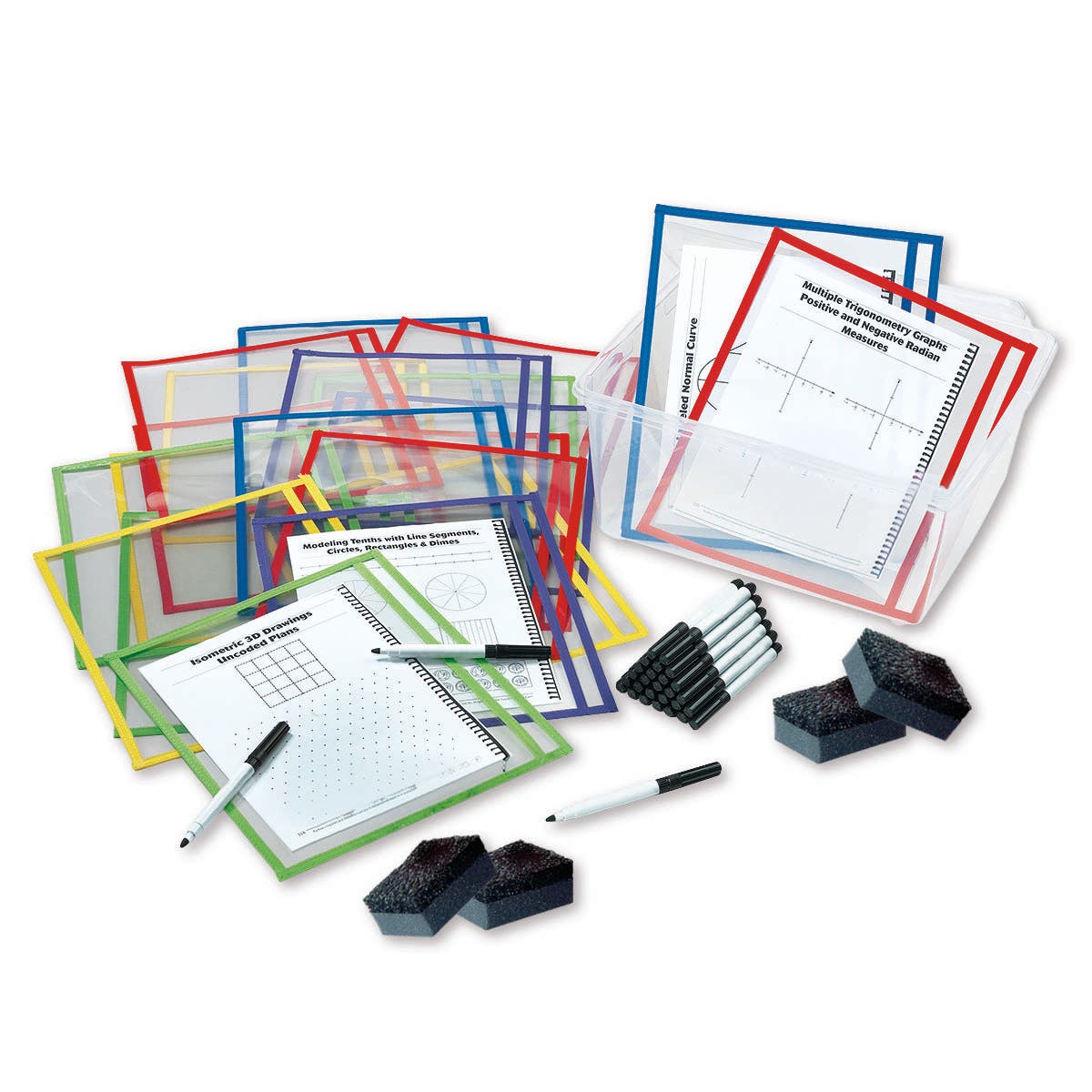X00001507297-Dry-Erase Pouch Classroom Kit