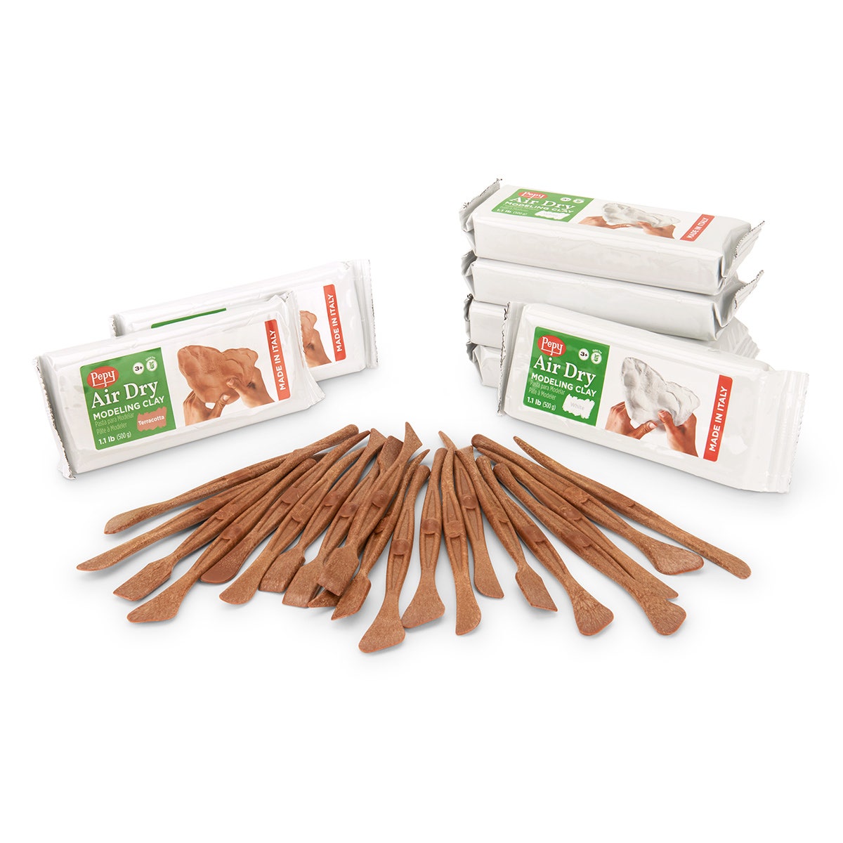 NE20273-Pepy Air-Dry Clay Classroom Pack