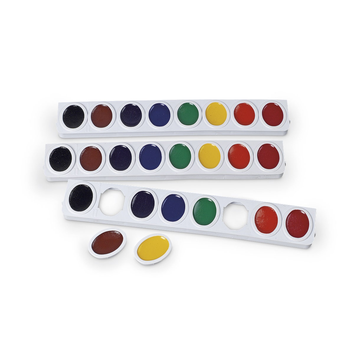 X00002100225-PRANG WaterColor Refill Trays - Oval