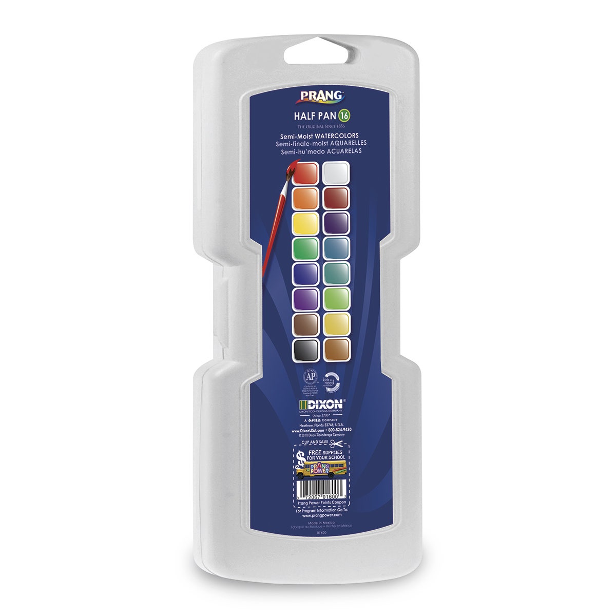 X00002100227-PRANG® Half-Pan Watercolors