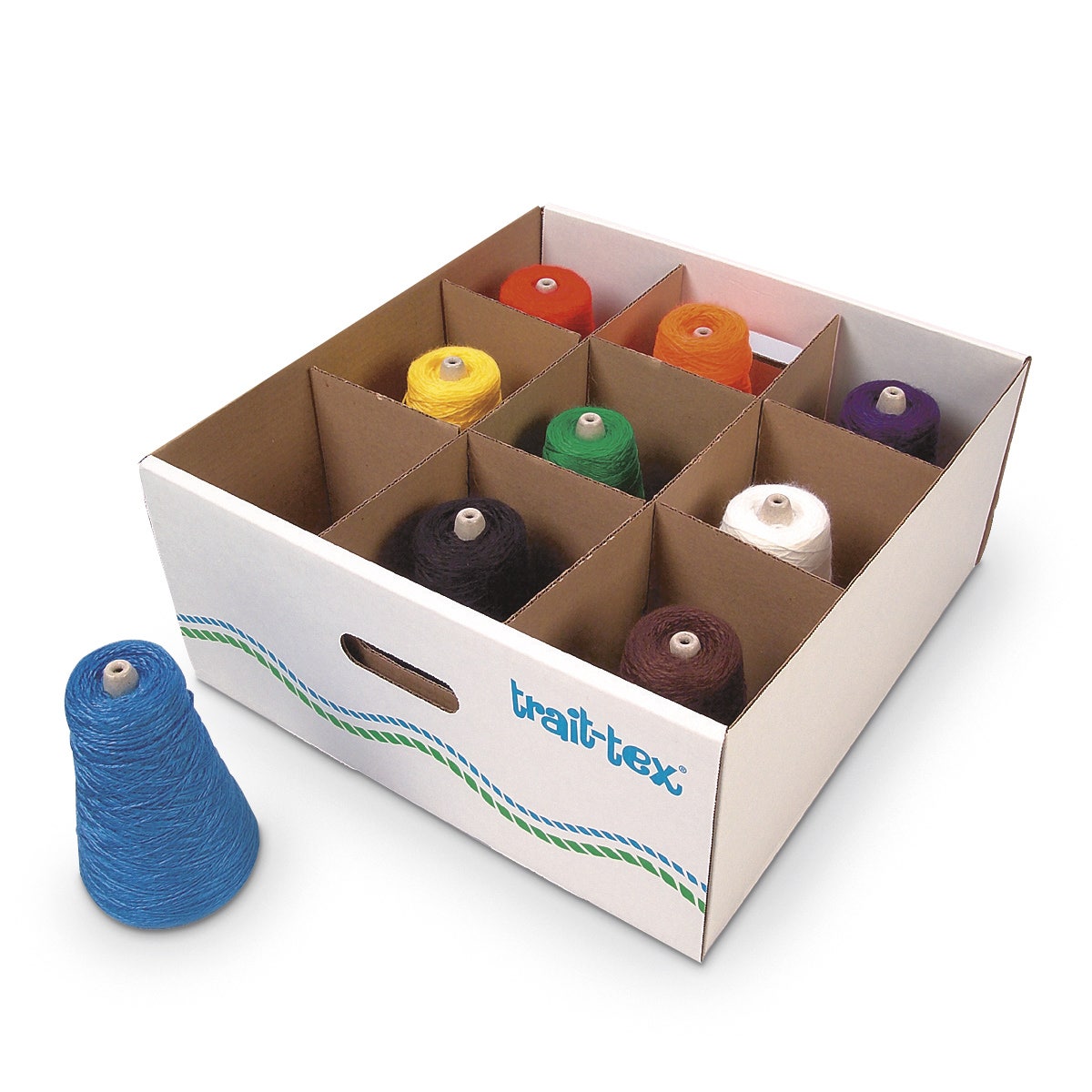 X00002500357-Pacon® Trait-tex® Yarn Dispenser Box - Double Weight 