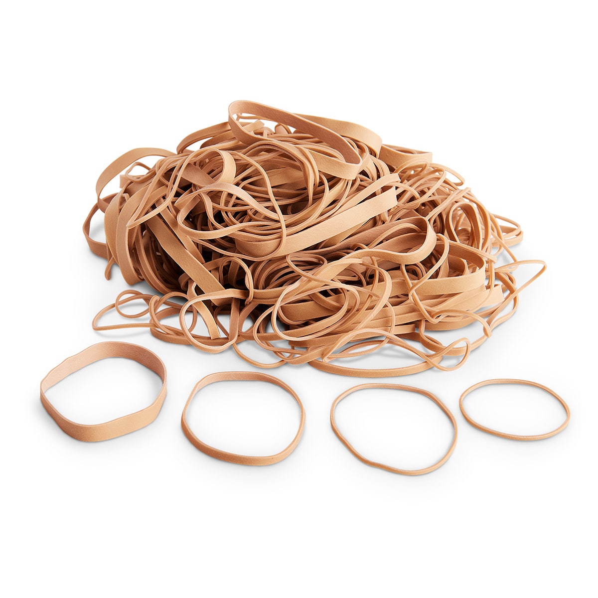 BE01002-Advantage® Natural Latex Rubber Bands - 1/4-lb. Box