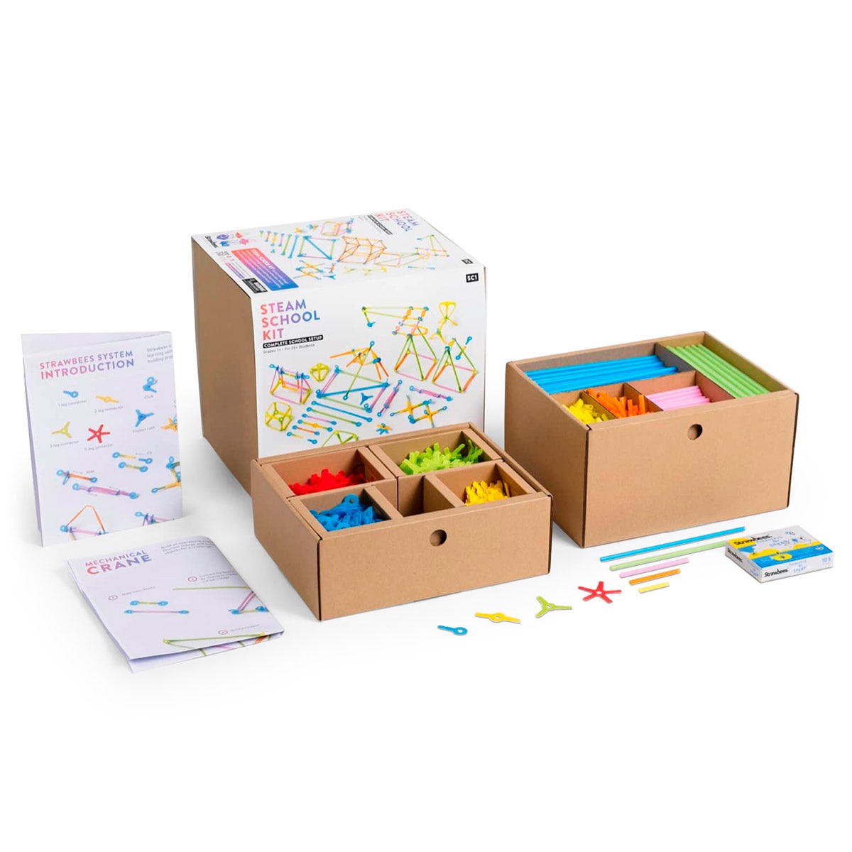 NE30327-Strawbees® STEAM School Kit