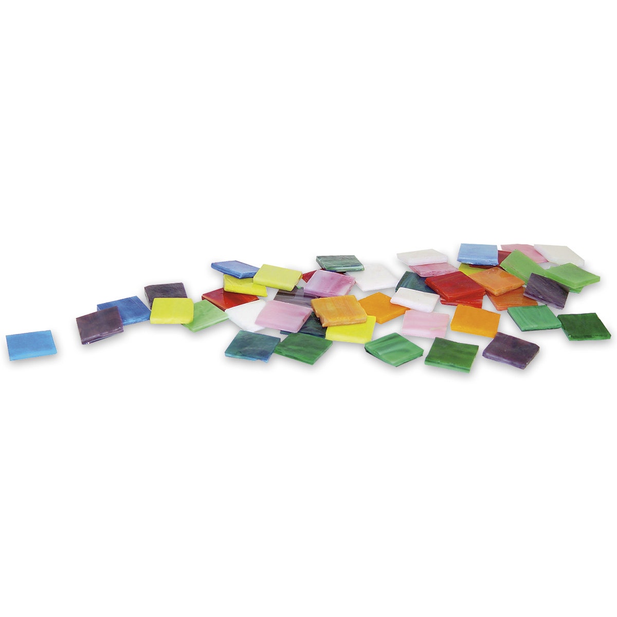 9719780-Mosaic Art Glass - 4-lb. Bag - 3/4 in.