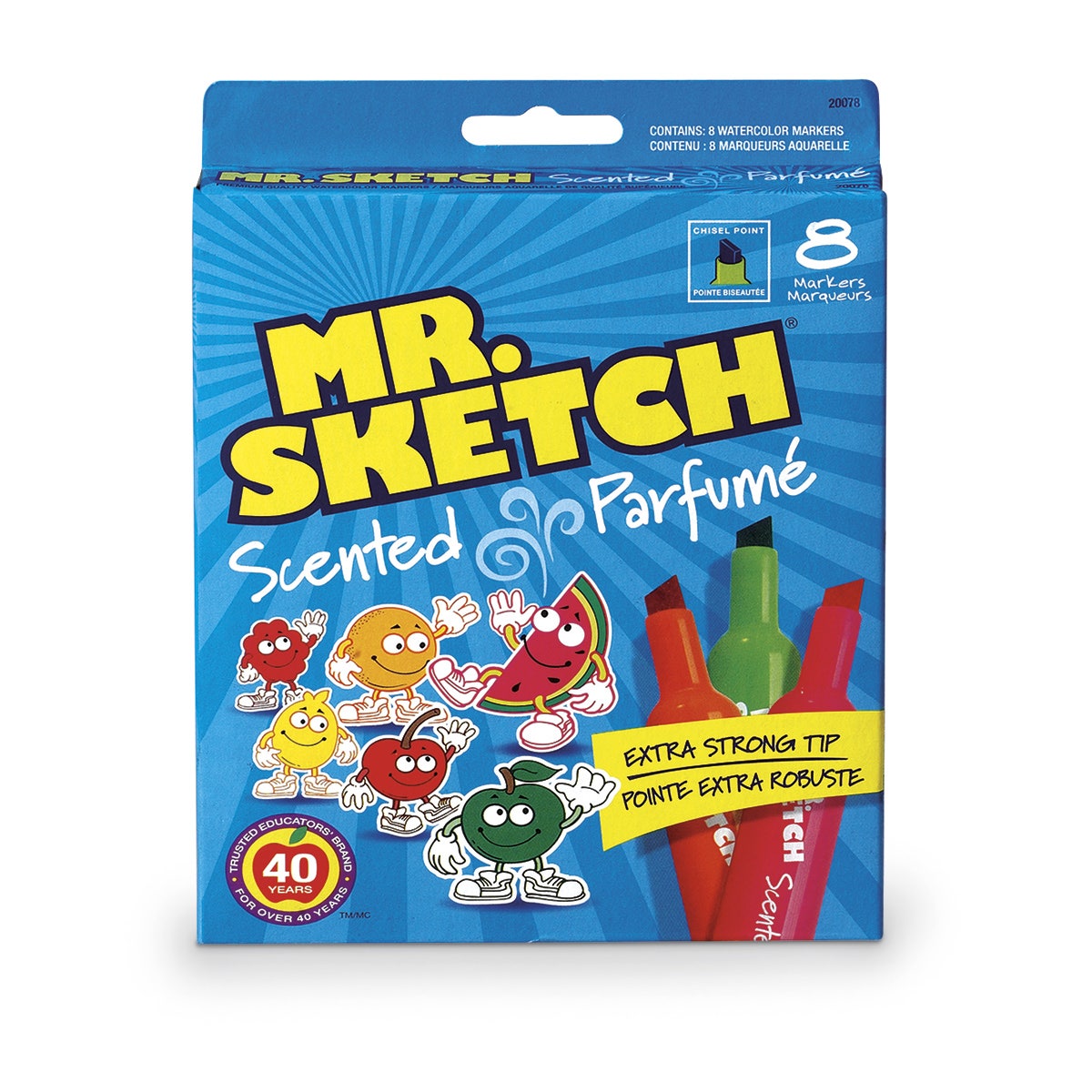 X00003100365-Mr. Sketch Scented Watercolor Markers