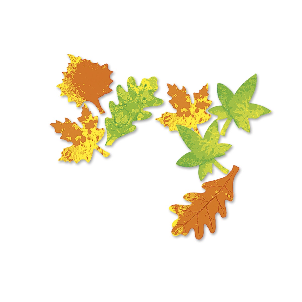 9723285-Roylco® Color Diffusing Leaves - Pkg. of 80