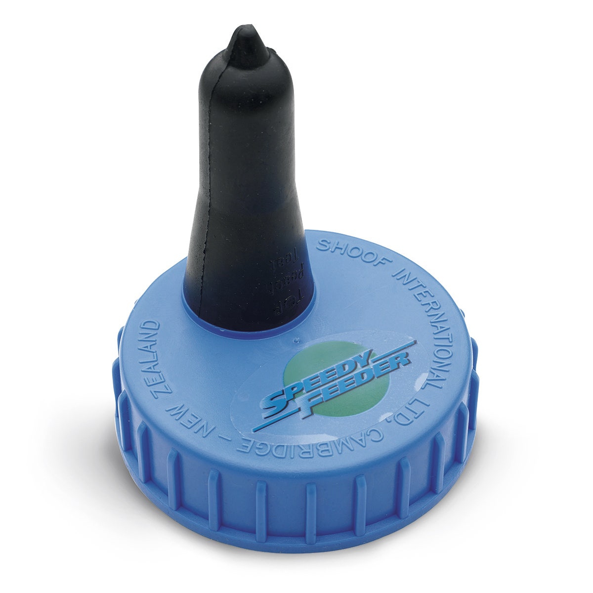 C24293-Replacement Nipple and Blue Cap Assembly for Speedy Feeder Nurser