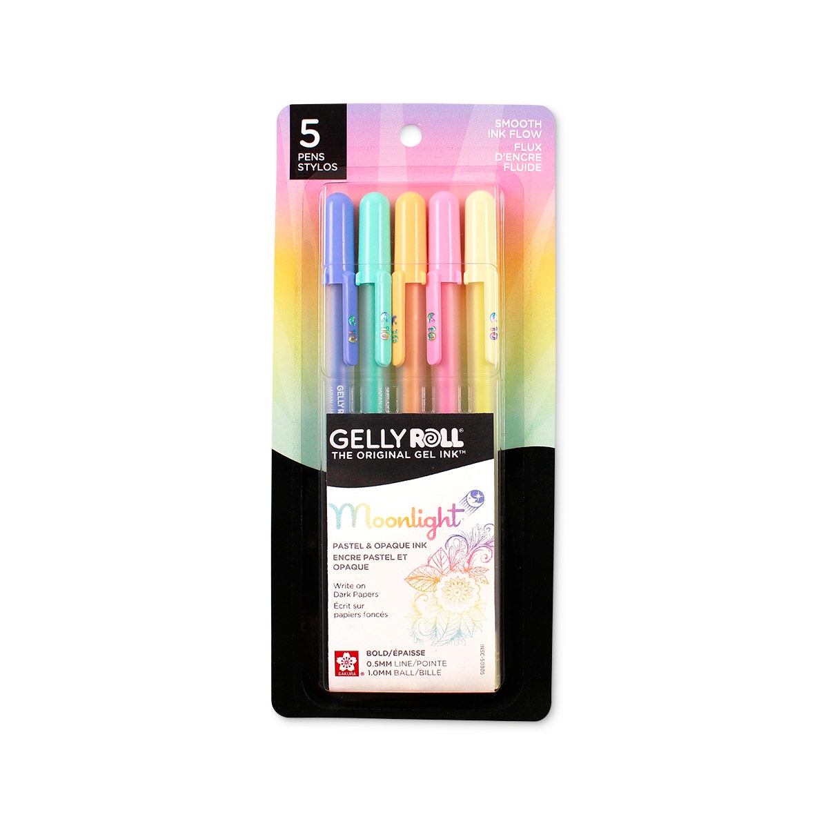 NE20433-Gelly Roll® Pens: Moonlight Series - 5 Pack