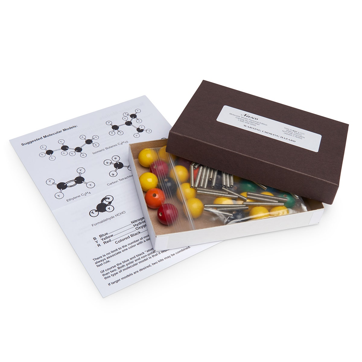 SB27445-Individual Student Organic Molecular Model Structure Set