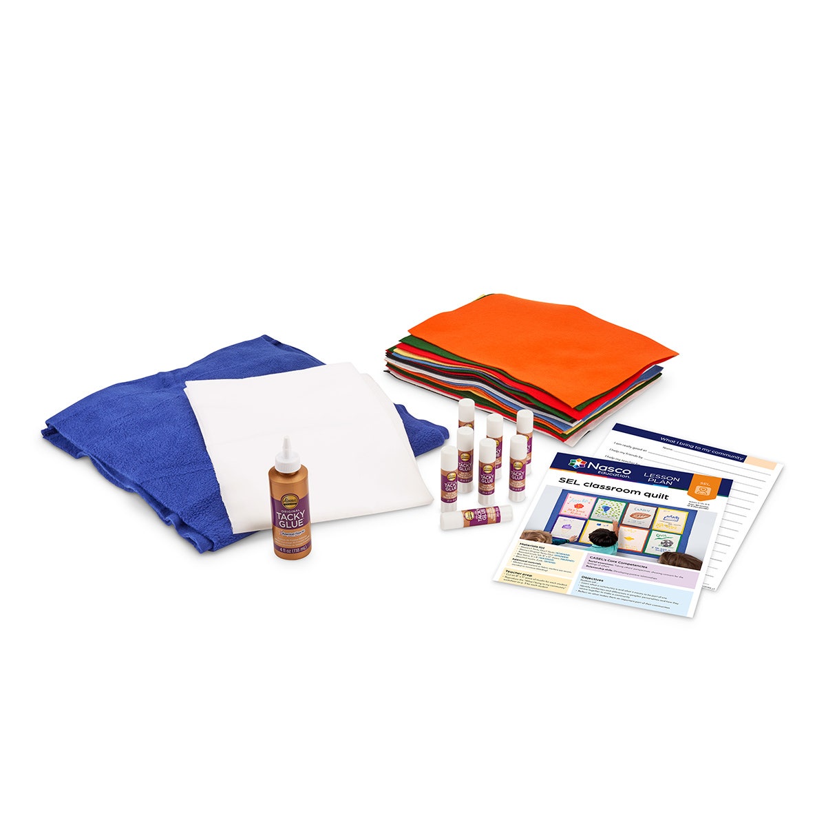 NE40314-Nasco SEL Classroom Quilt Kit for Grades K-5