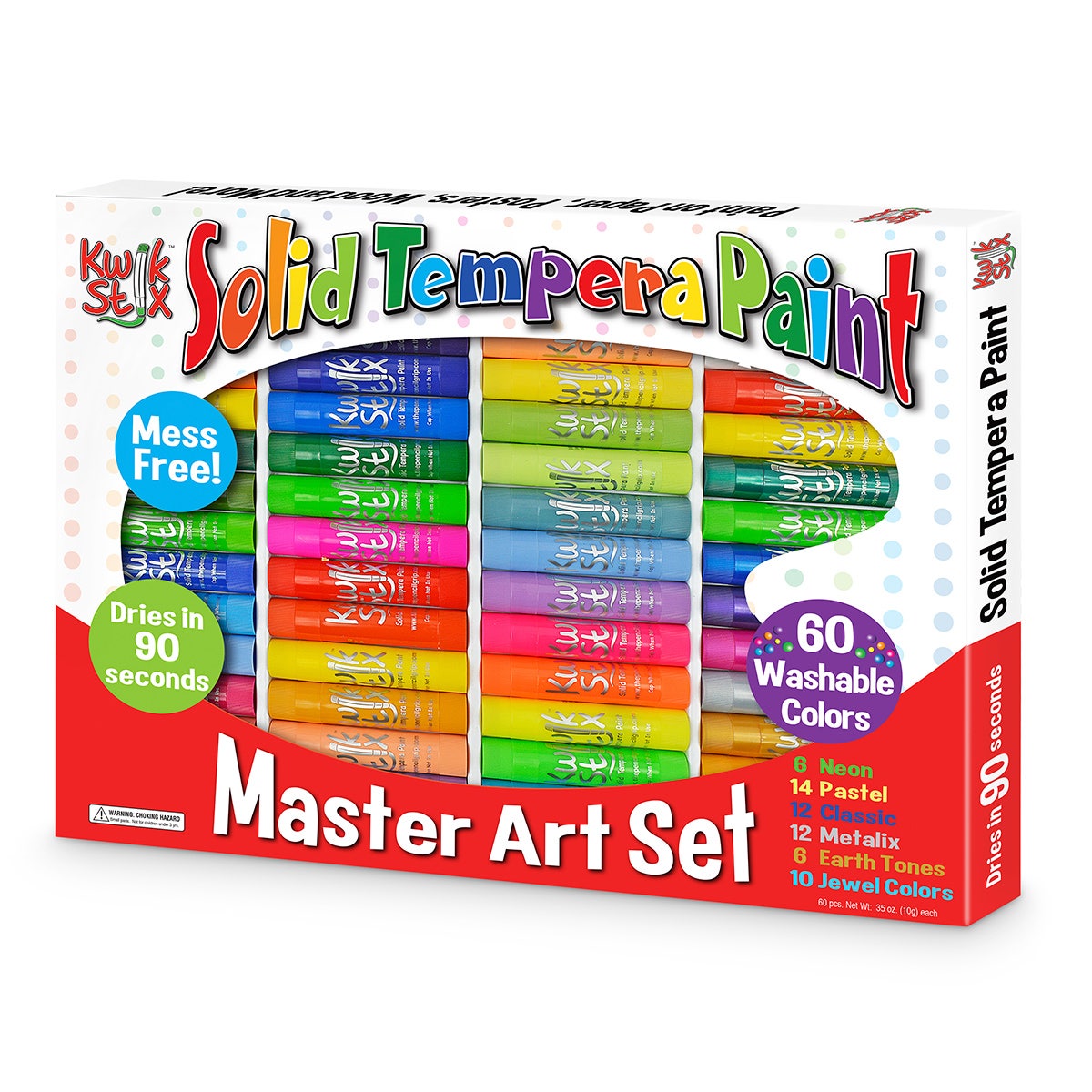 NE20317-Kwik Stix™ Solid Tempera Paint - Master Art Set