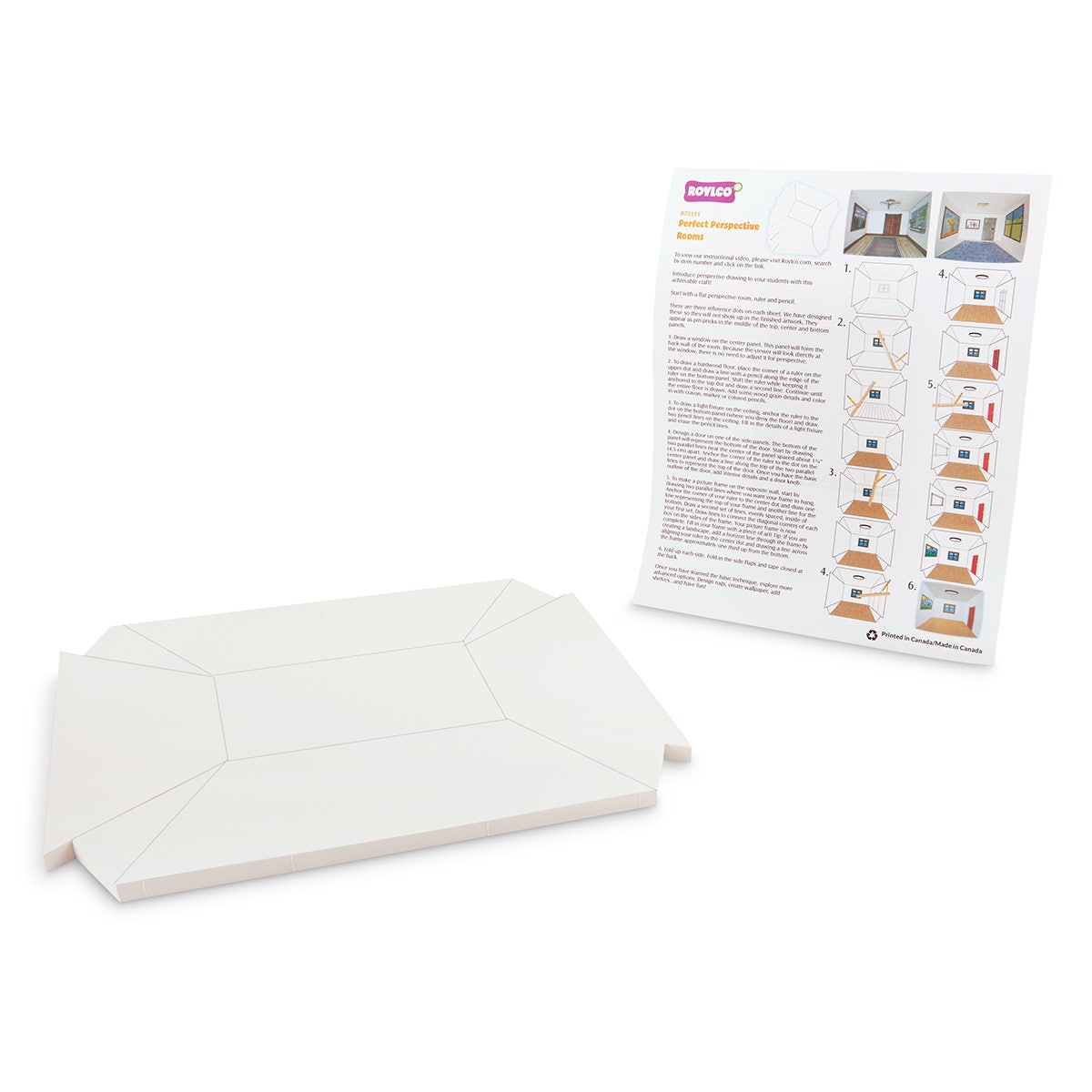 NE20215-Roylco® Perfect Perspective Rooms