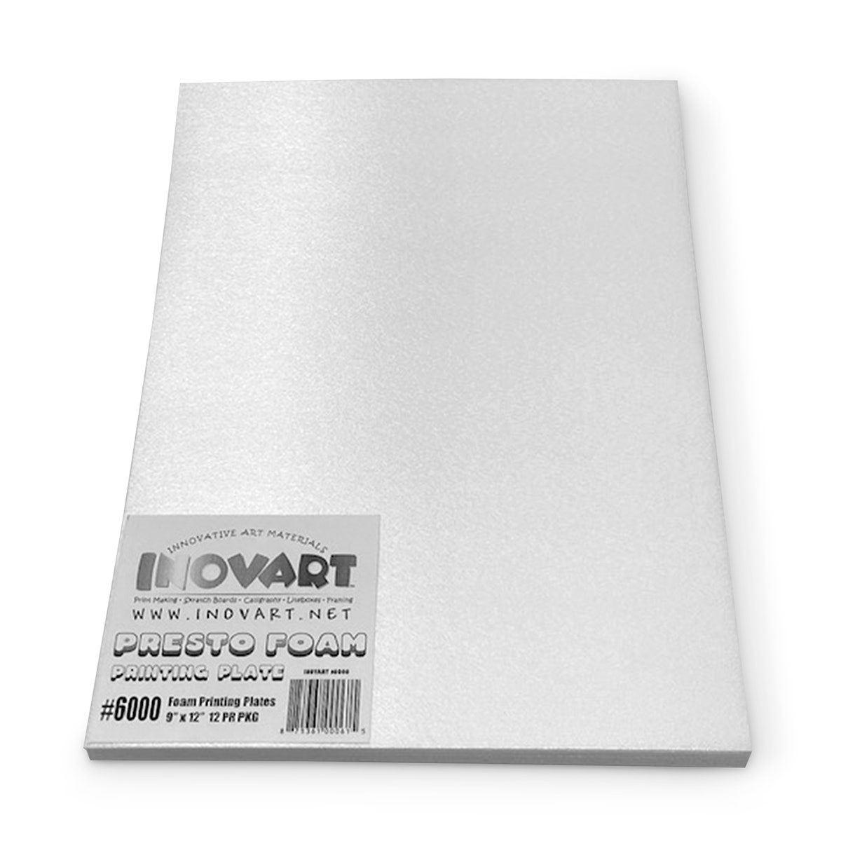 NE20205-Inovart Presto Foam Plates 12-Pack