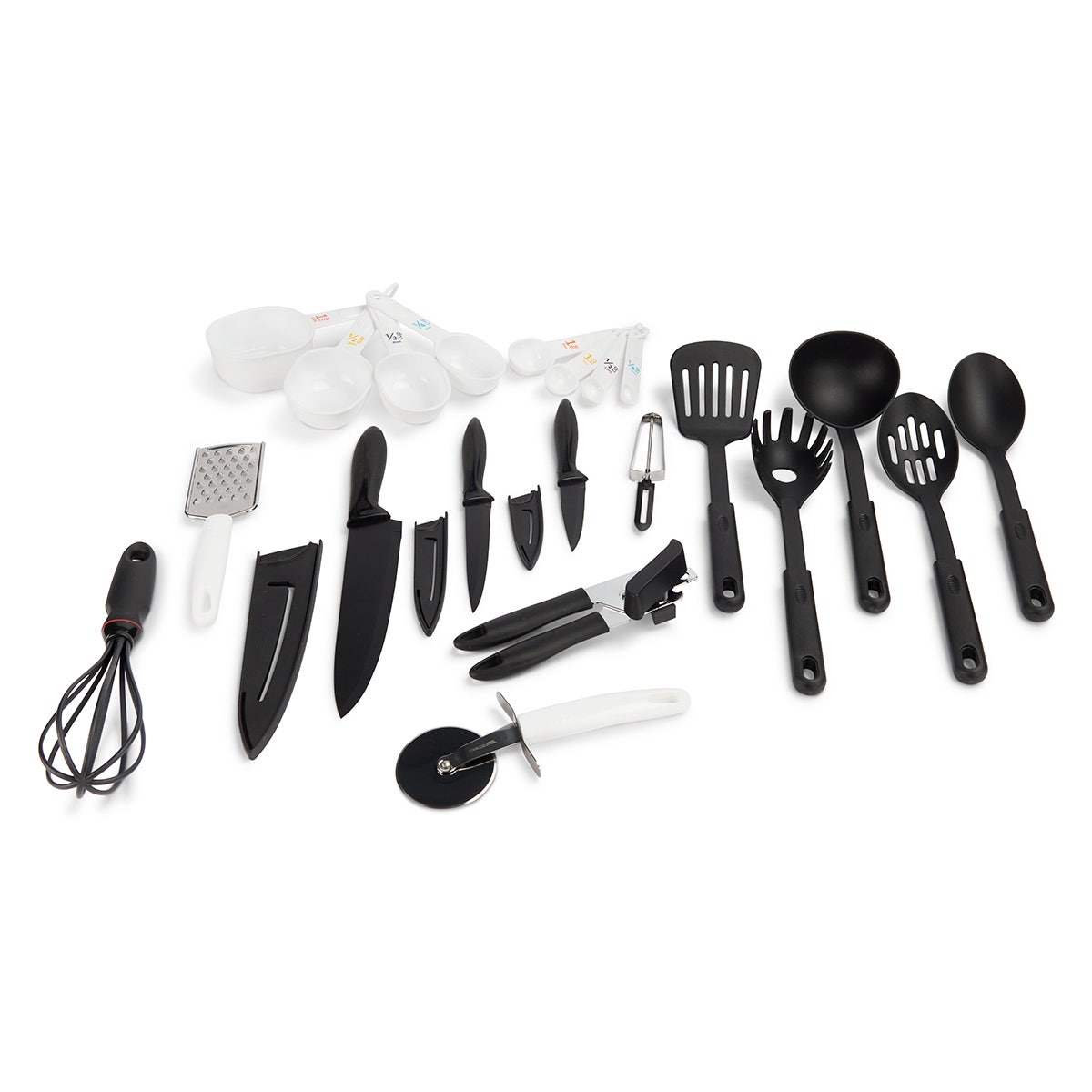 NE40445-Nasco 21-Piece Utensil Set
