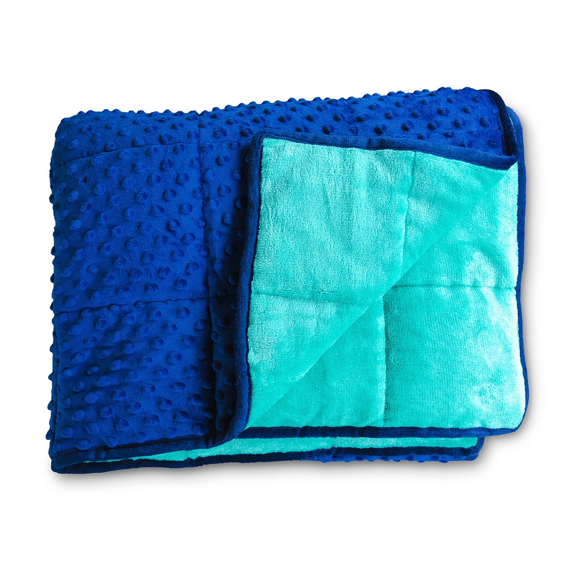 NE40382-Bouncyband® Soft Fleece Weighted Blanket - 7 lbs.