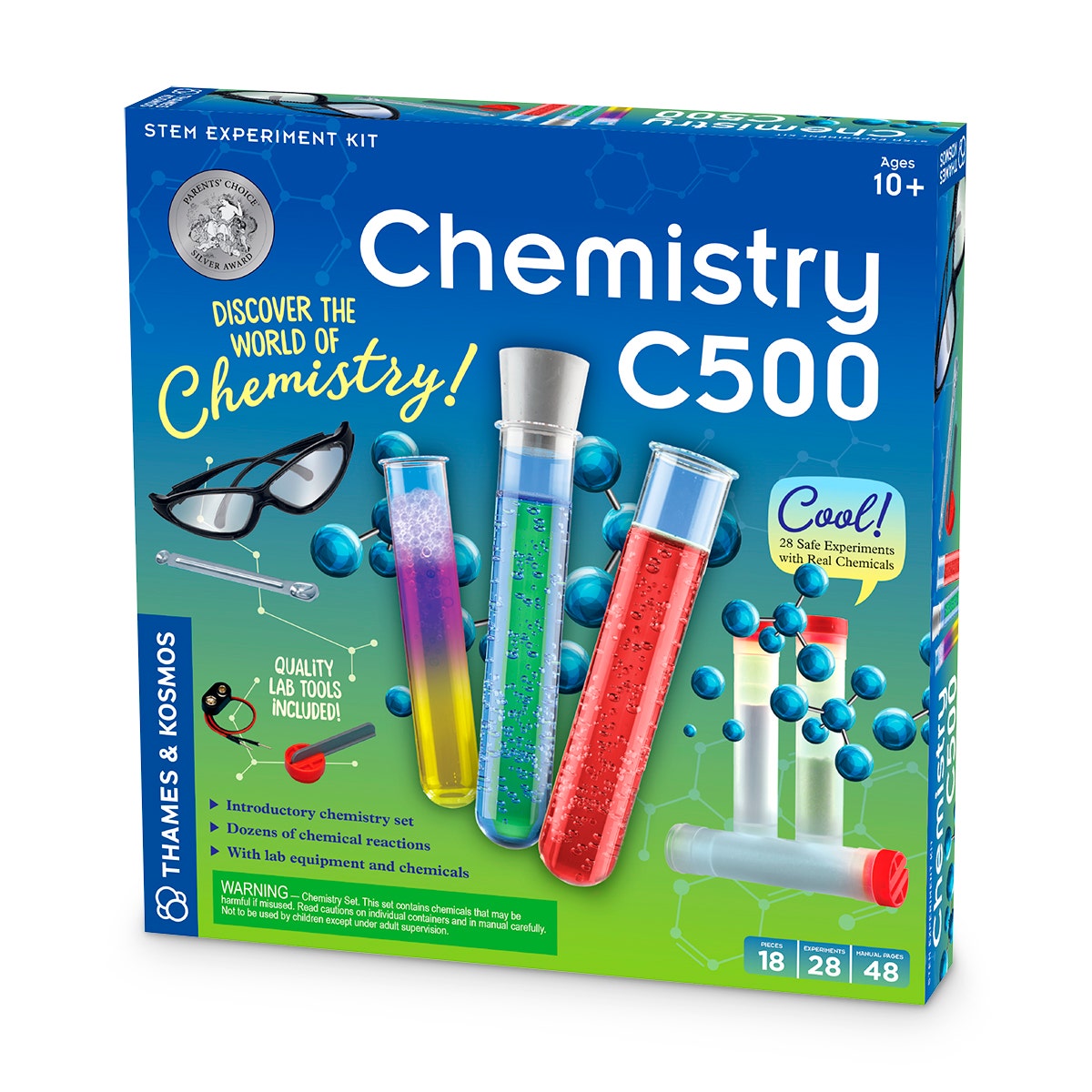 NE30401-Thames & Kosmos® Chemistry Kit C500 Chemistry Set