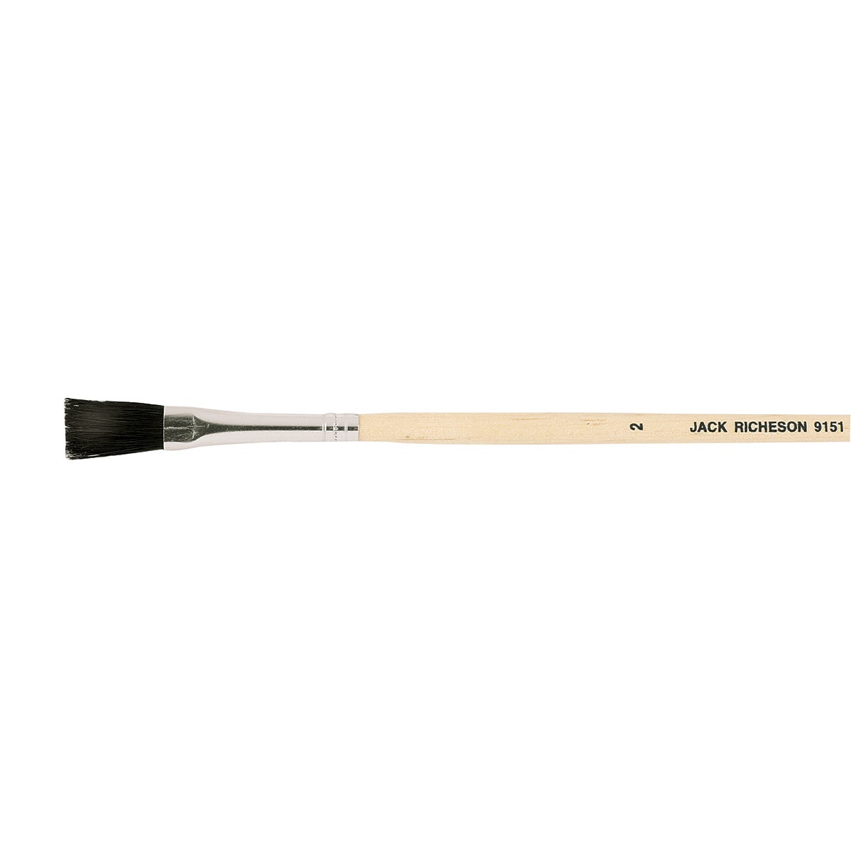 X00009700149-Nasco Pro-formance Black Bristle School Easel Brush