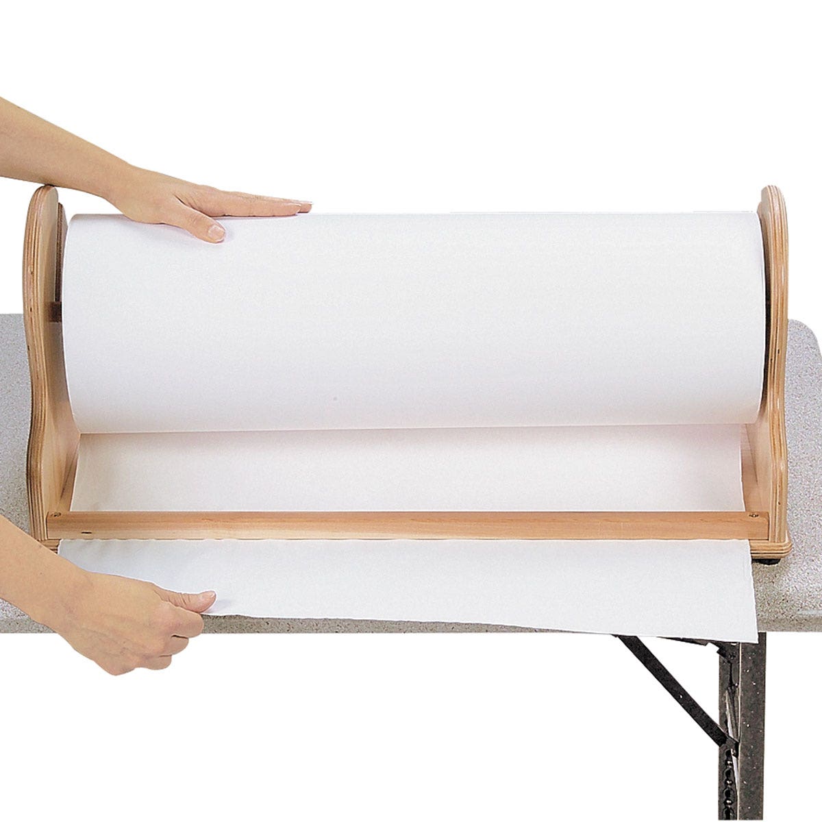 X00009700877-White Kraft Paper Roll