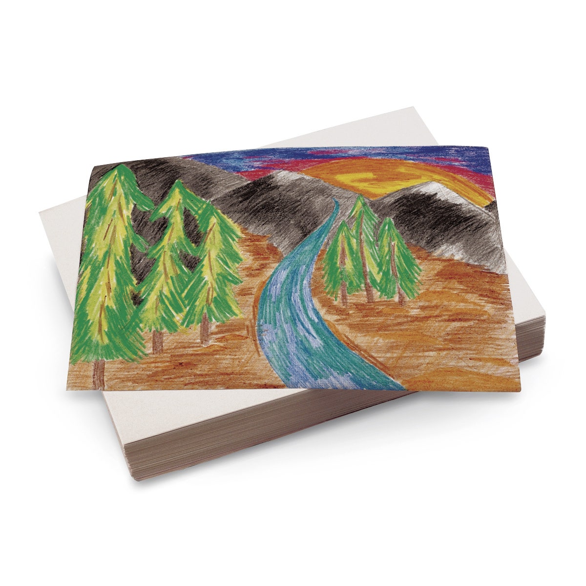 X00009700913-Newsprint 500 Sheet Ream