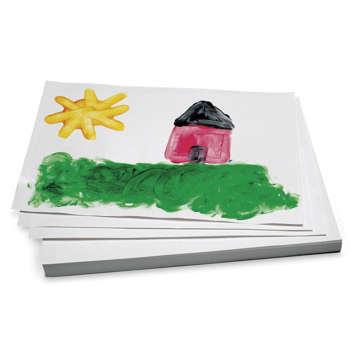 9701012-Finger Paint Paper - 11 in. x 16 in. - 500 Sheets