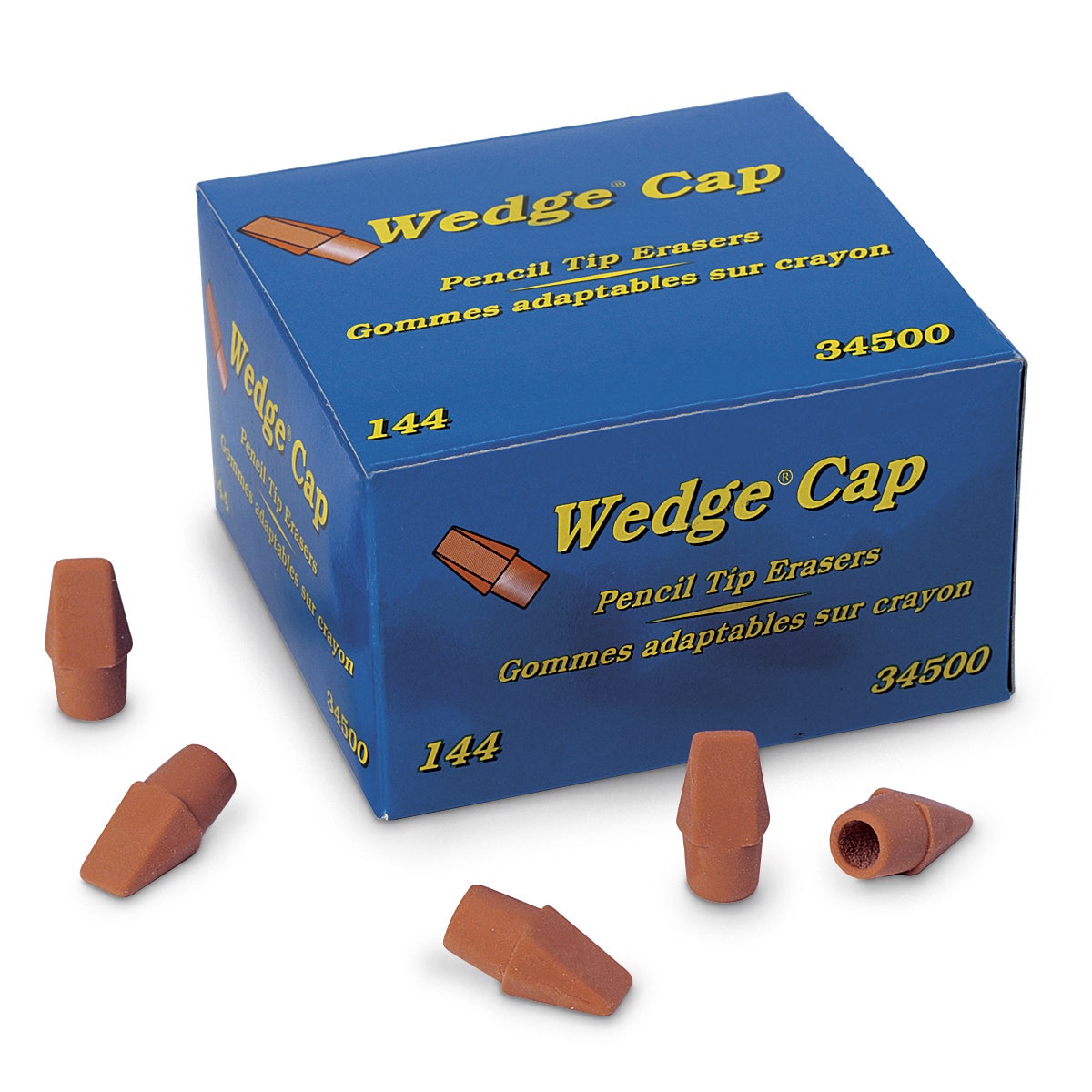 9701033-Dixon® Wedge Erasers - Box of 144