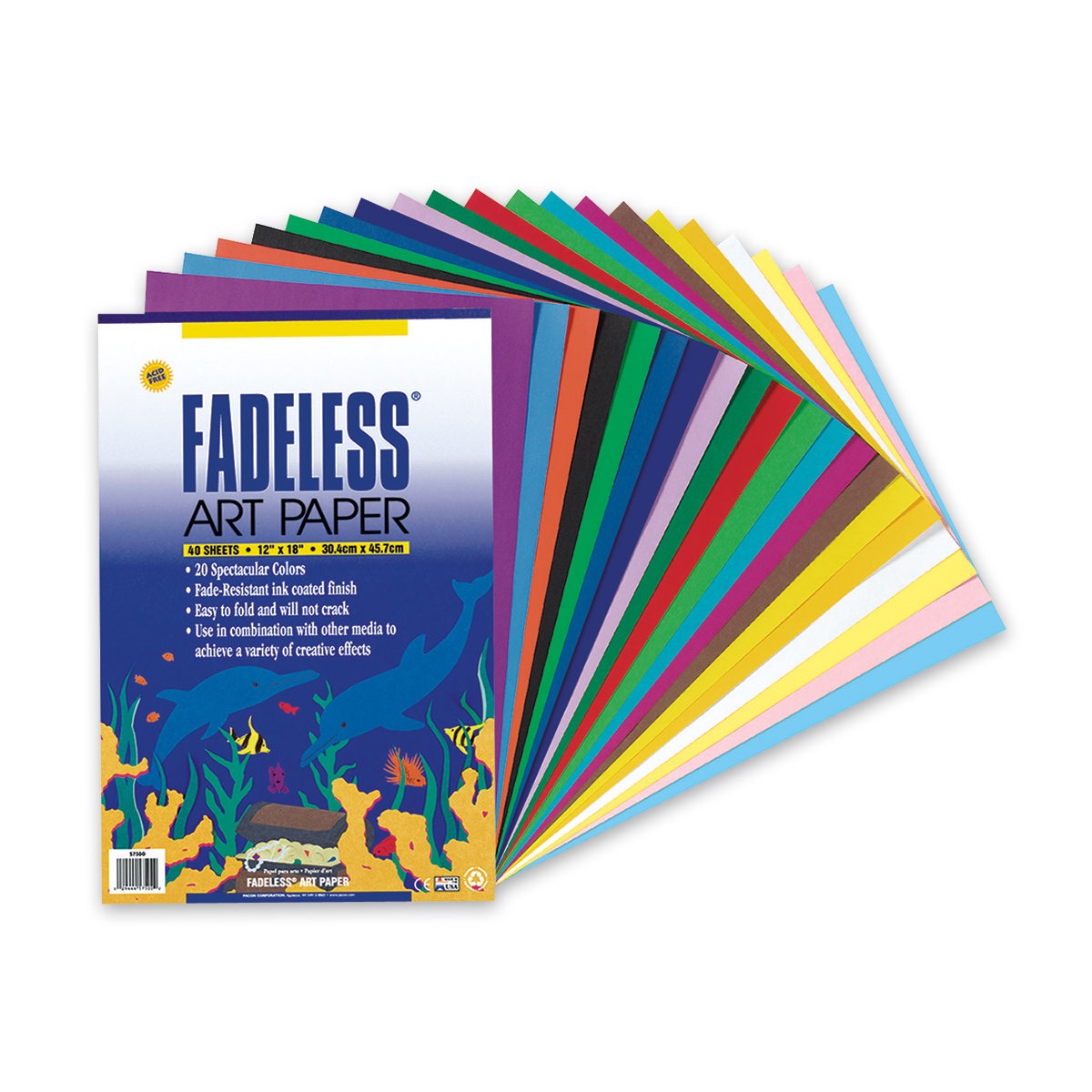 X00009701223-Pacon Fadeless Art Paper