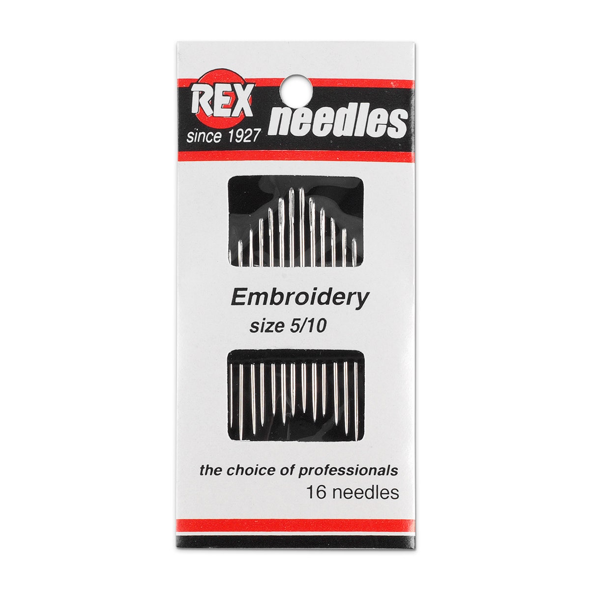 9704384-Embroidery (Crewel) Needles - Sizes 5-10