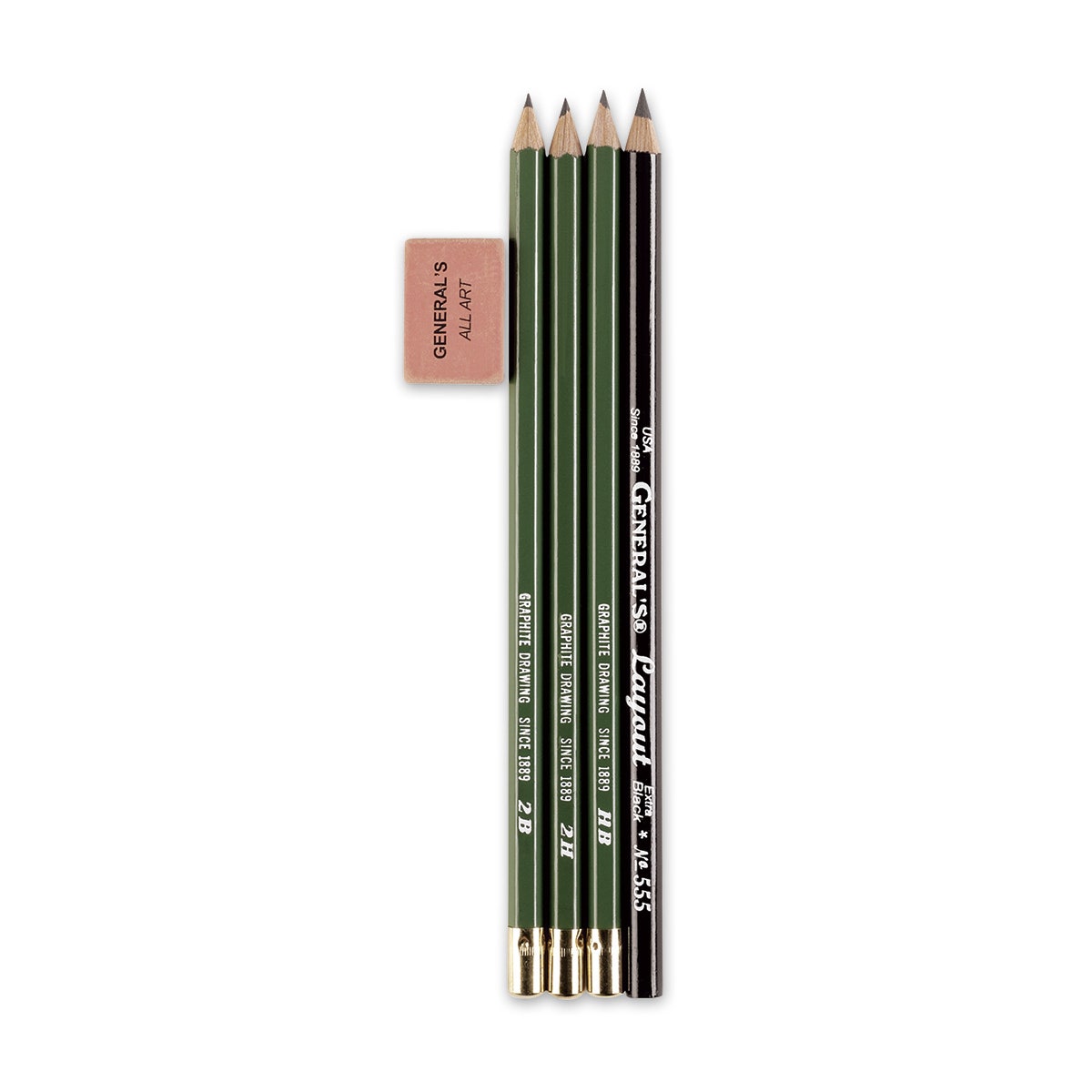 9704535-GENERAL’S® Graphite Pencil Kit