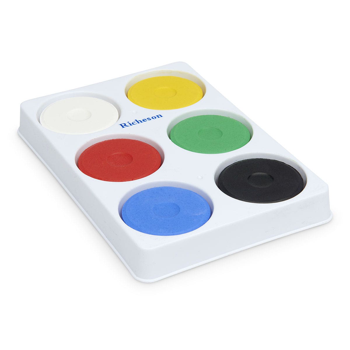 X00009704888-Jack Richeson® 6-Color Tempera Color Block with Palette