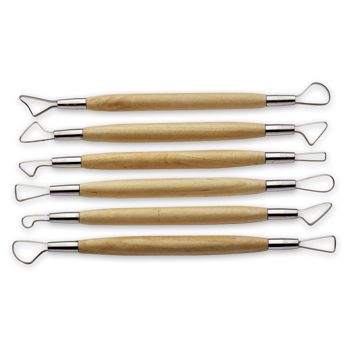 9704984-8 in. Double-End Ribbon Tools - Set of 6