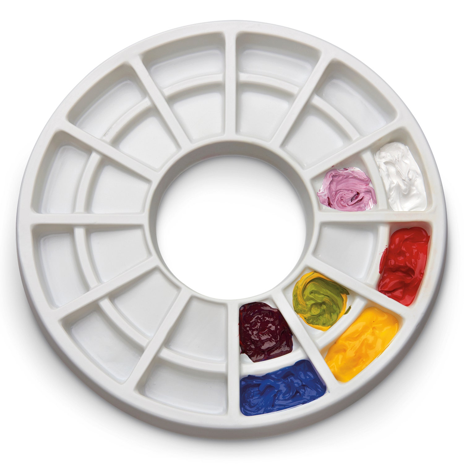 9705035-Bank™ 24-Well Slant Palette for Paint Senior