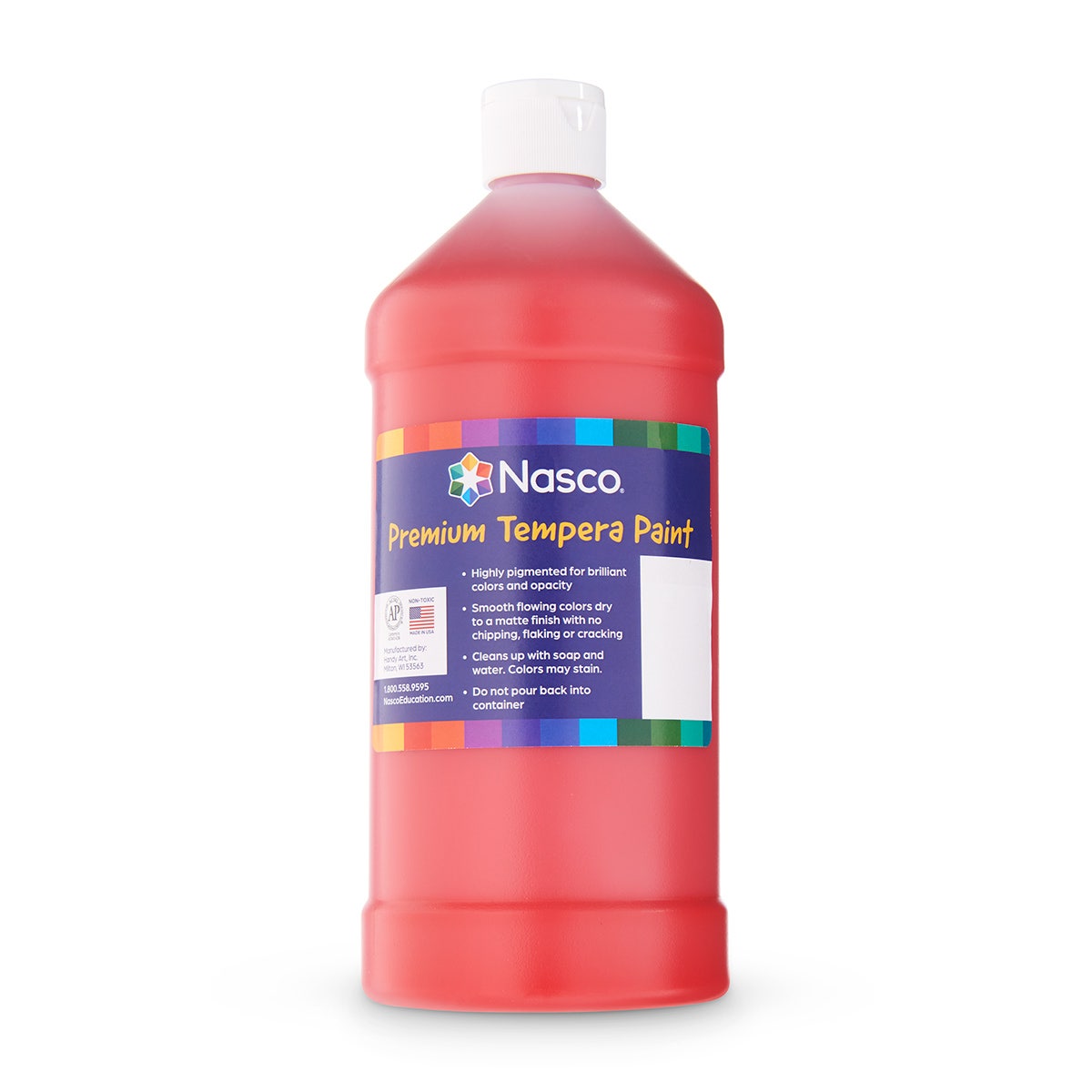 X00009705920-A-Nasco Premium-Grade Tempera Paint - Quart