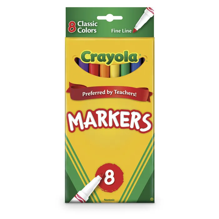 X00009706078-Crayola® Classic Color - Fine-Line Sets