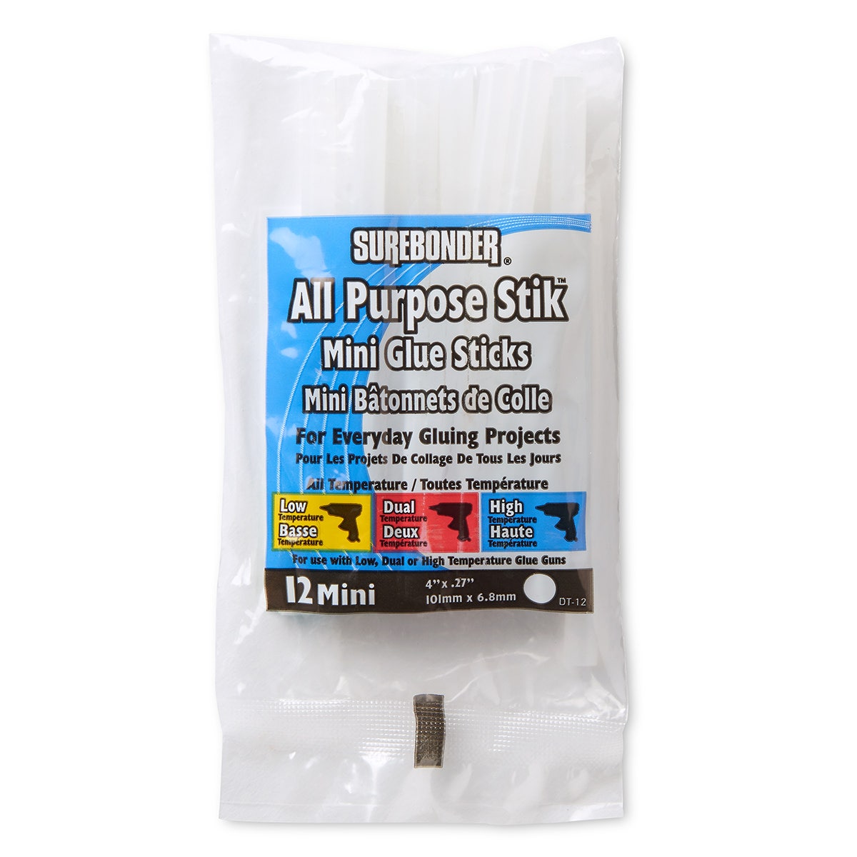 X00009706603-Surebonder® All-Temperature Mini Glue Sticks - 4 in. x 5/16 in.