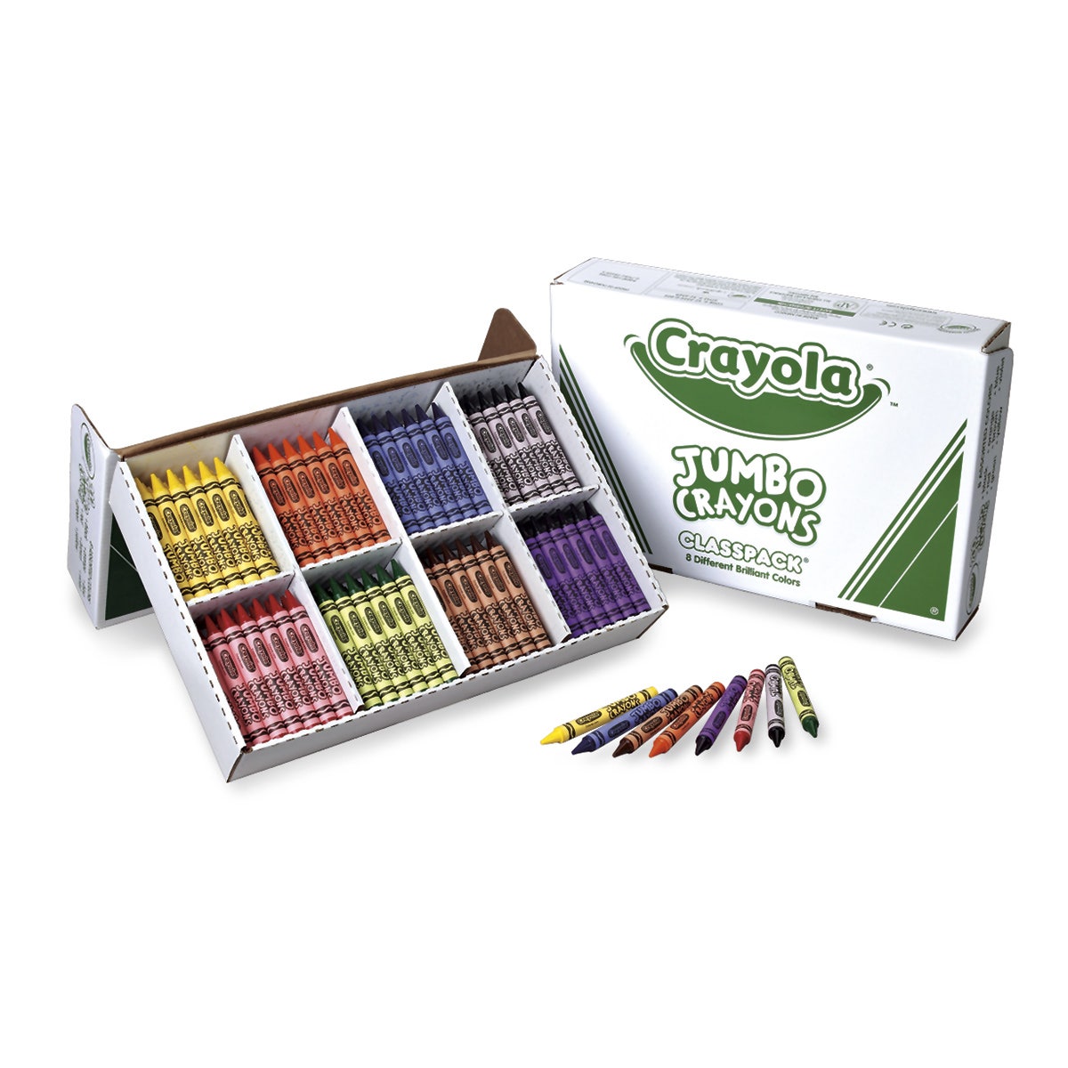 9706890-Crayola® Jumbo Crayon Classpack® - 200 Crayons