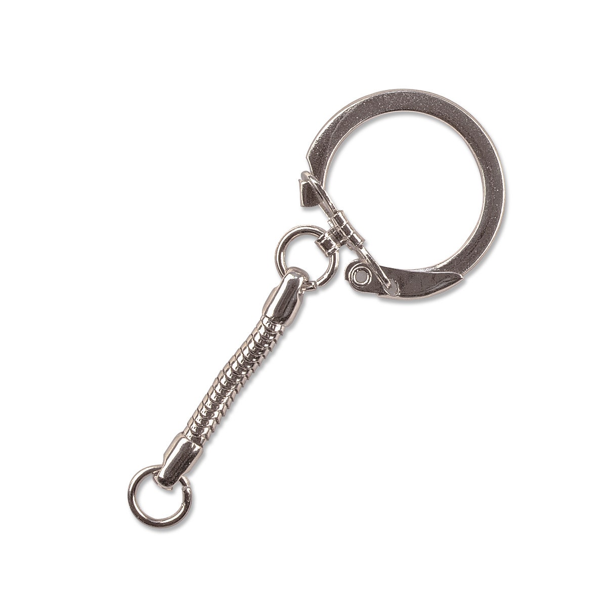 9707326-Nickel Key Chains - Pkg. of 12