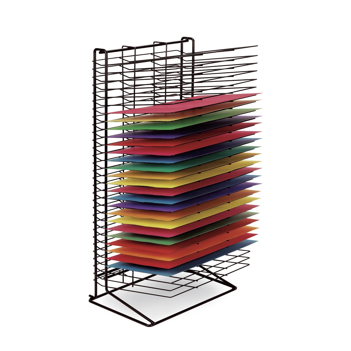 9707741-Wall Hugger 30-Shelf Drying Rack™