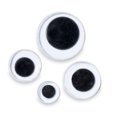 9708262-Paste-On Wiggly Eye Assortment - Pkg. of 100