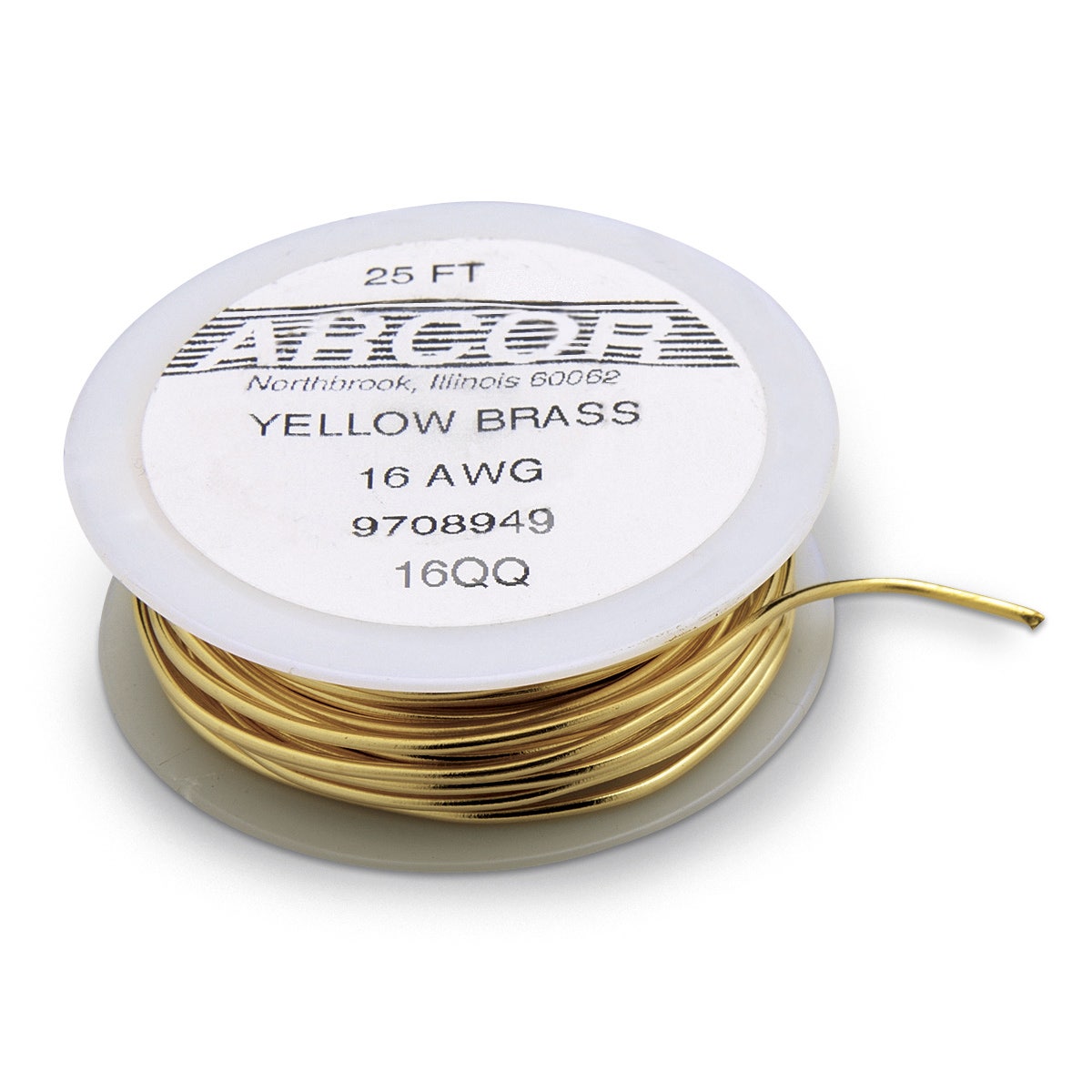 9708949-Soft Brass Wire - 16 Gauge - 25 ft.