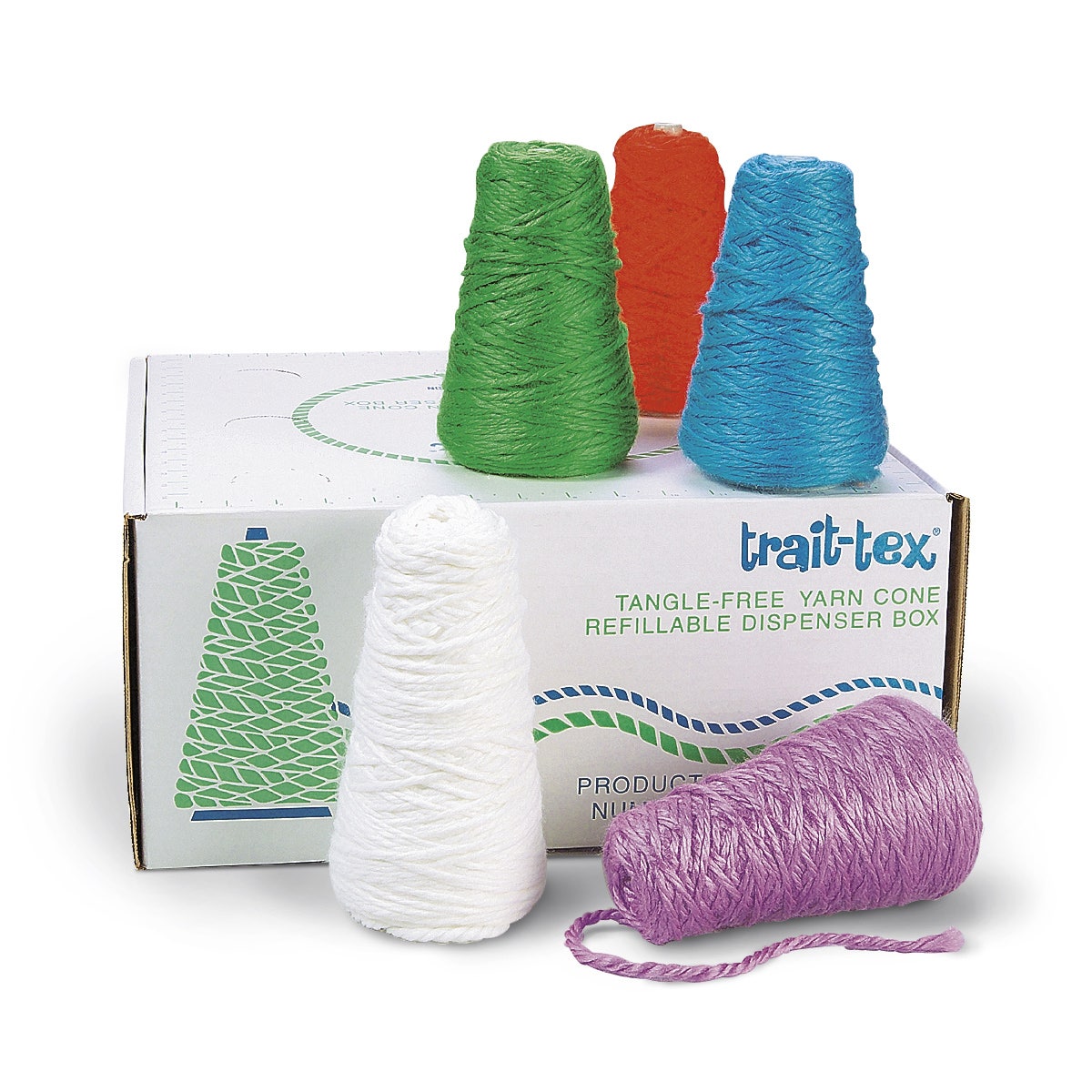 9710399-Pacon® Trait-tex® School Roving Yarn Dispenser Box