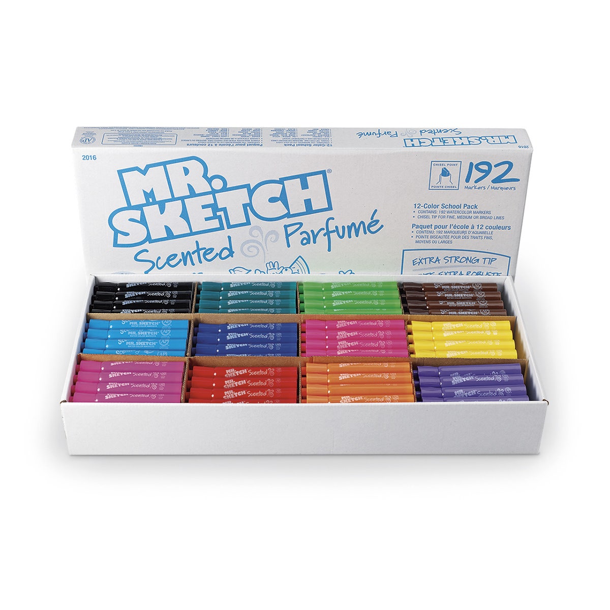 9710551-Mr. Sketch® Scented Markers School Pack - Chisel Tip