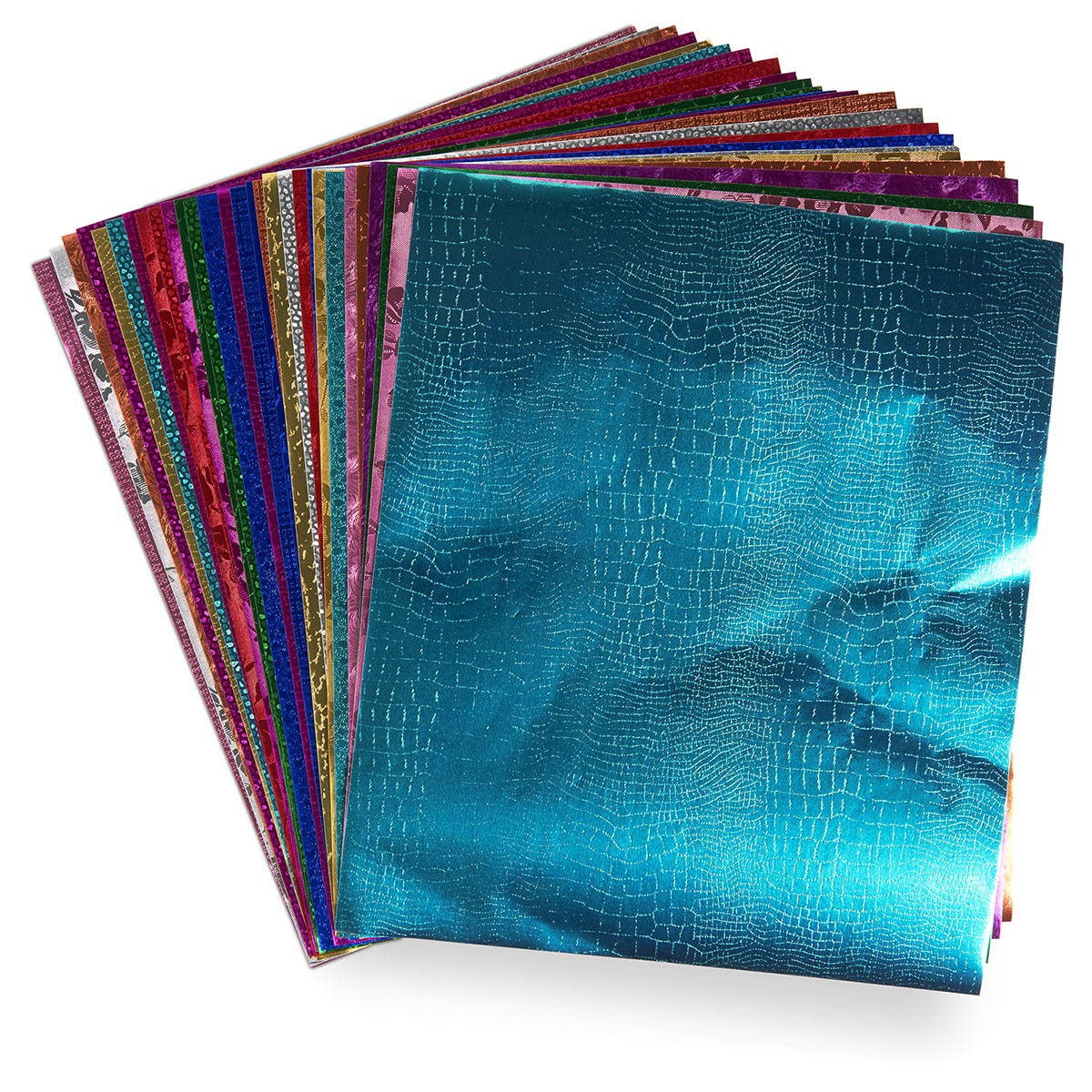 9710569-Embossed Foil Paper - Pkg. of 30 - 8-1/2 in. x 10 in.