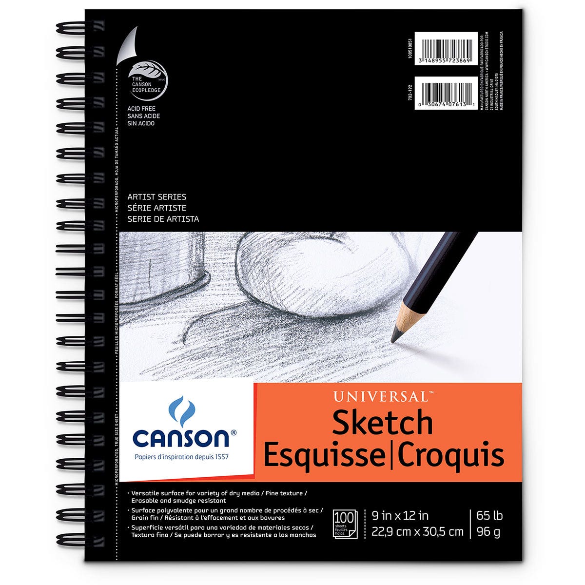 X00009710647-Canson Universal Sketch Pad